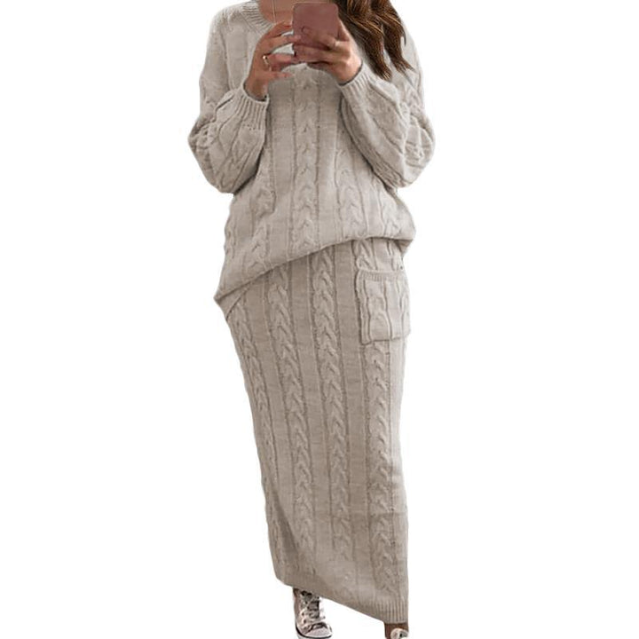 Fashion Twist Sweater Set