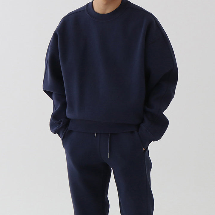 Oliver Cozy Round Sweater & Casual Pants