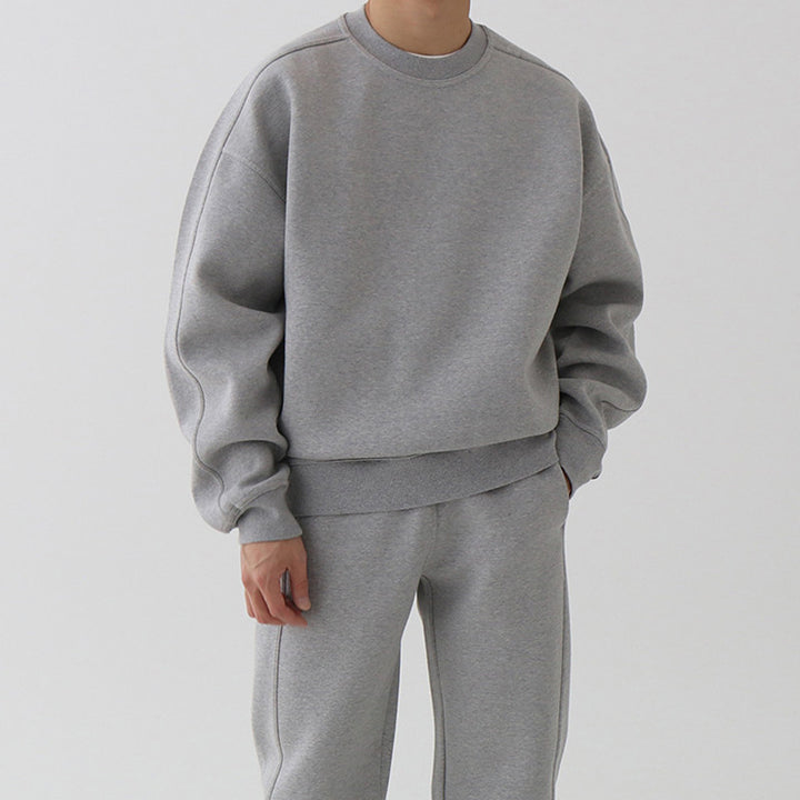 Oliver Cozy Round Sweater & Casual Pants