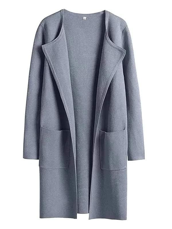 Clevecorner™ Lapel Classy Coatigan