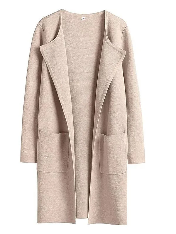 Clevecorner™ Lapel Classy Coatigan