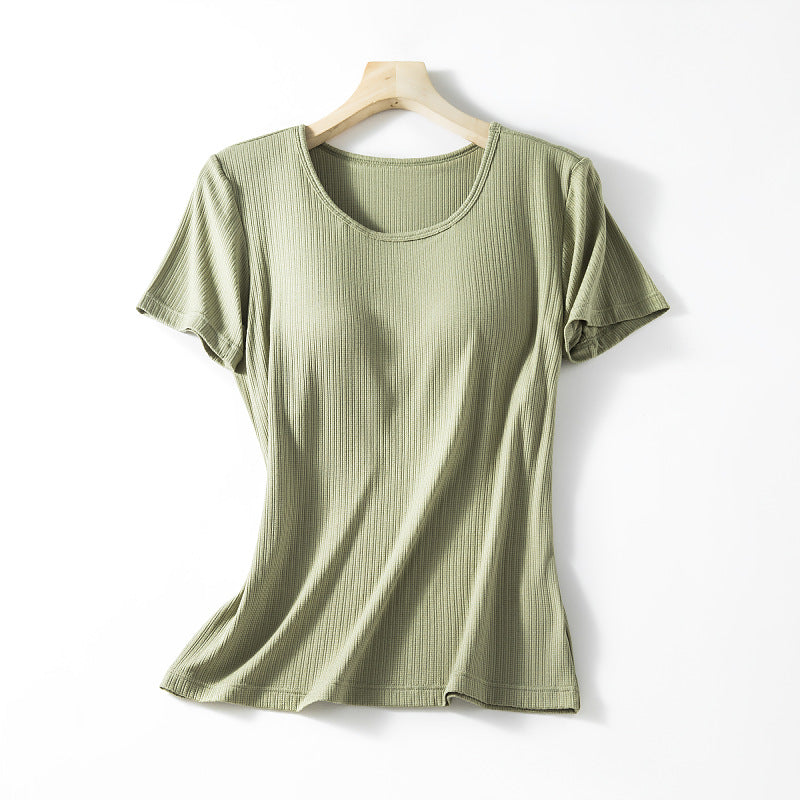 Clevecorner™ Women's Summerdale Loose-Fitting Top with Padded Cups