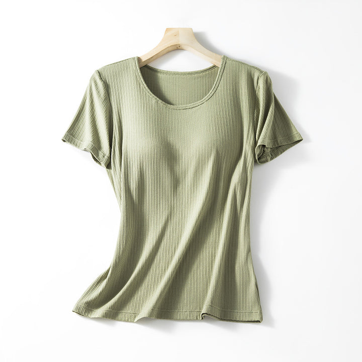 Clevecorner™ Women's Summerdale Loose-Fitting Top with Padded Cups