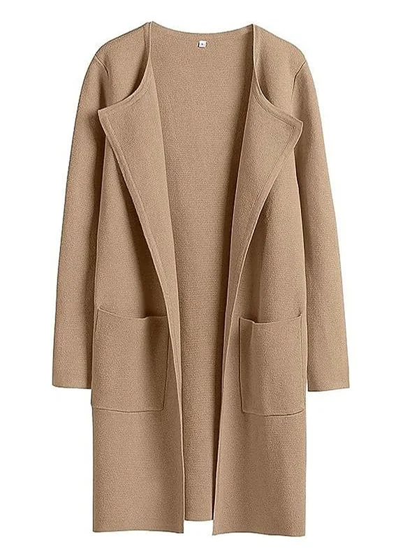 Clevecorner™ Lapel Classy Coatigan