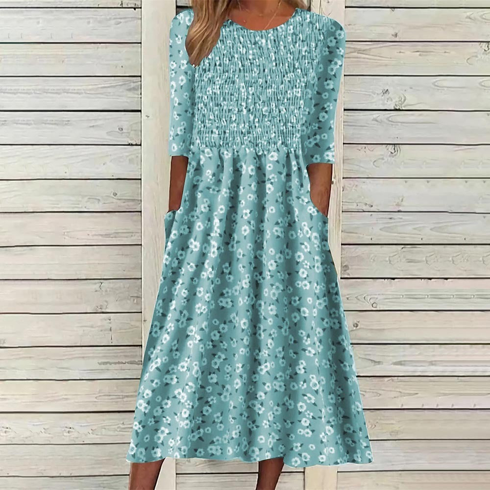 Aveline | Elegant Printed Dress