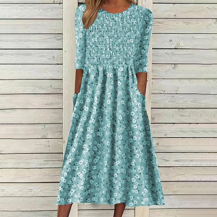 Aveline | Elegant Printed Dress