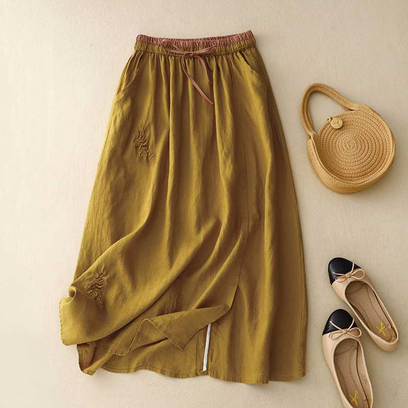 Alira Linen Skirt