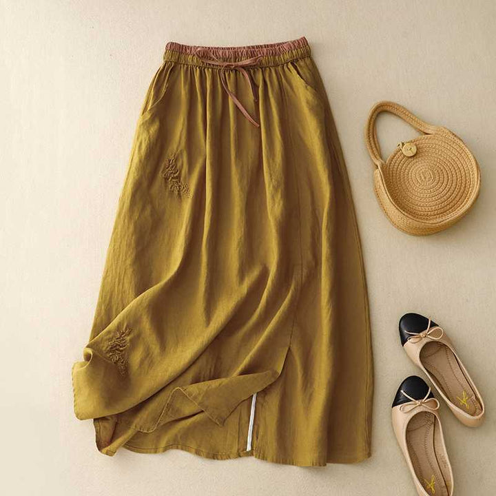 Alira Linen Skirt