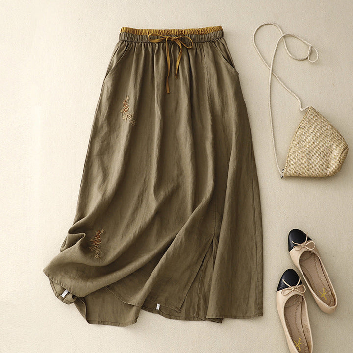 Alira Linen Skirt
