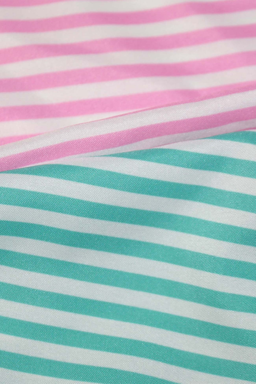 Striped Color Patchwork Shirts Set