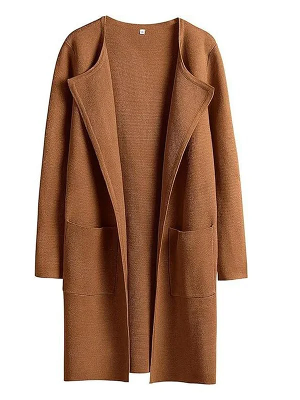 Clevecorner™ Lapel Classy Coatigan