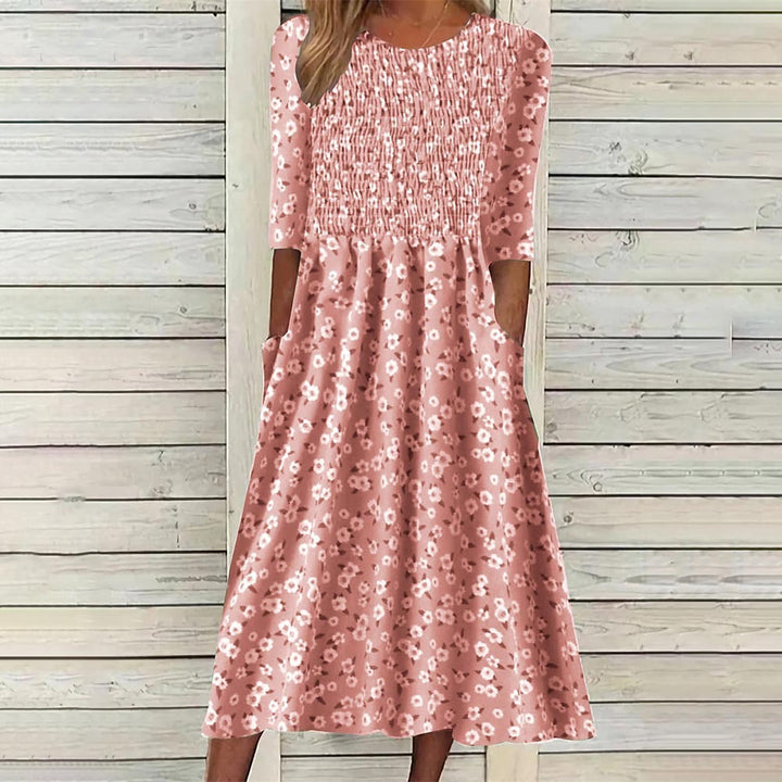 Aveline | Elegant Printed Dress
