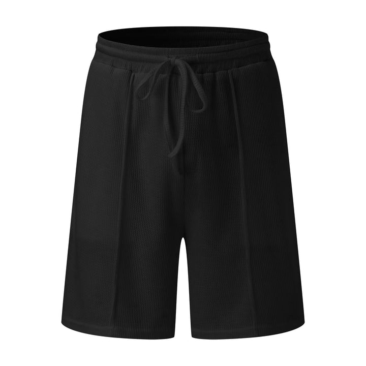Men's Stylish Waffle Cool Set Two-Piece Suit