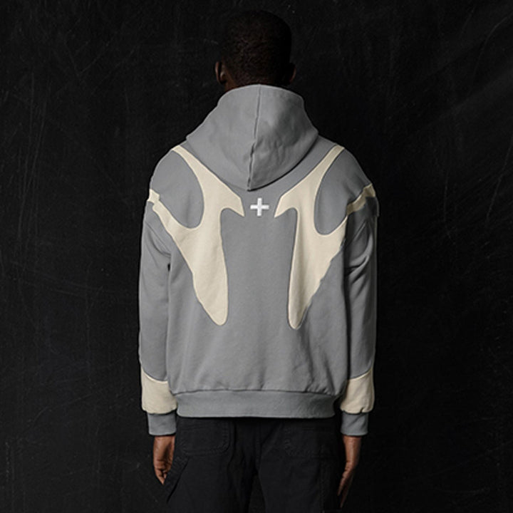 Jackson Pattern Zipper Hoodie