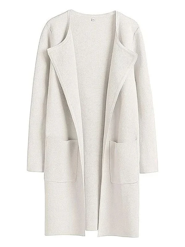 Clevecorner™ Lapel Classy Coatigan