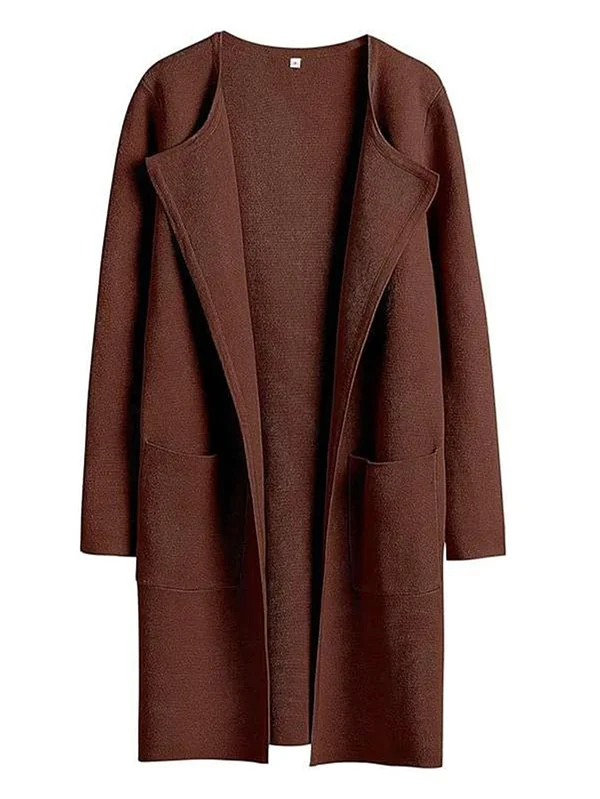 Clevecorner™ Lapel Classy Coatigan