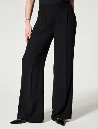 Solid Color Simple Casual Wide Micro Flared Pants