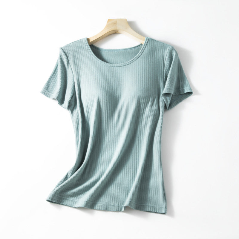 Clevecorner™ Women's Summerdale Loose-Fitting Top with Padded Cups