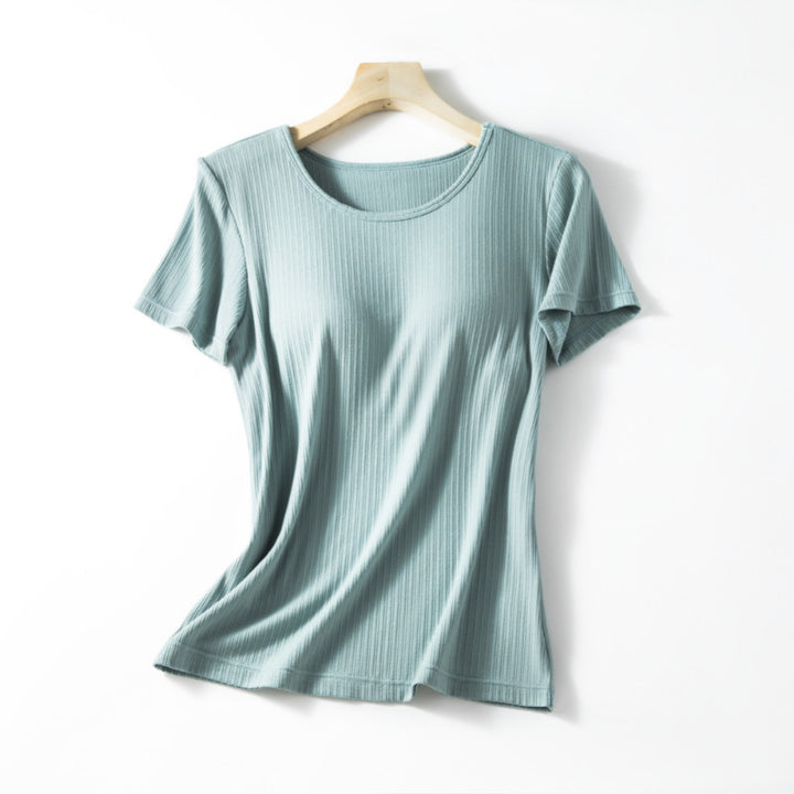 Clevecorner™ Women's Summerdale Loose-Fitting Top with Padded Cups