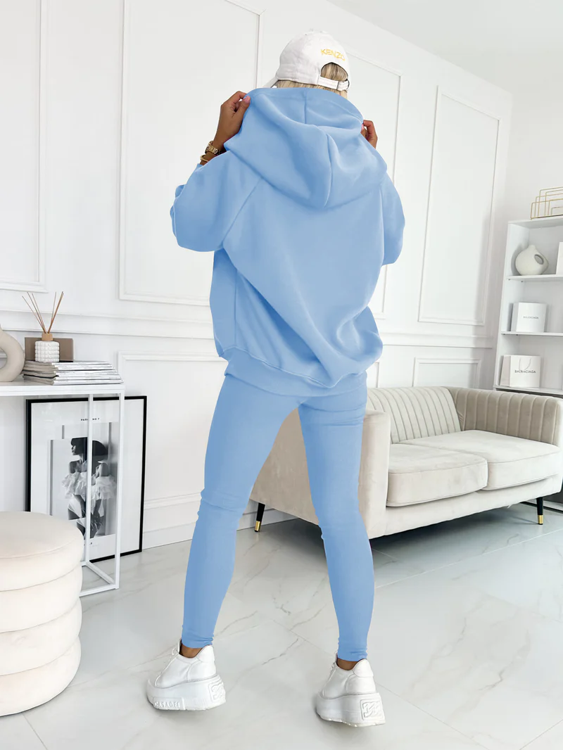 Clevecorner™ Hooded Casual and Comfortable Sweatshirt Suit