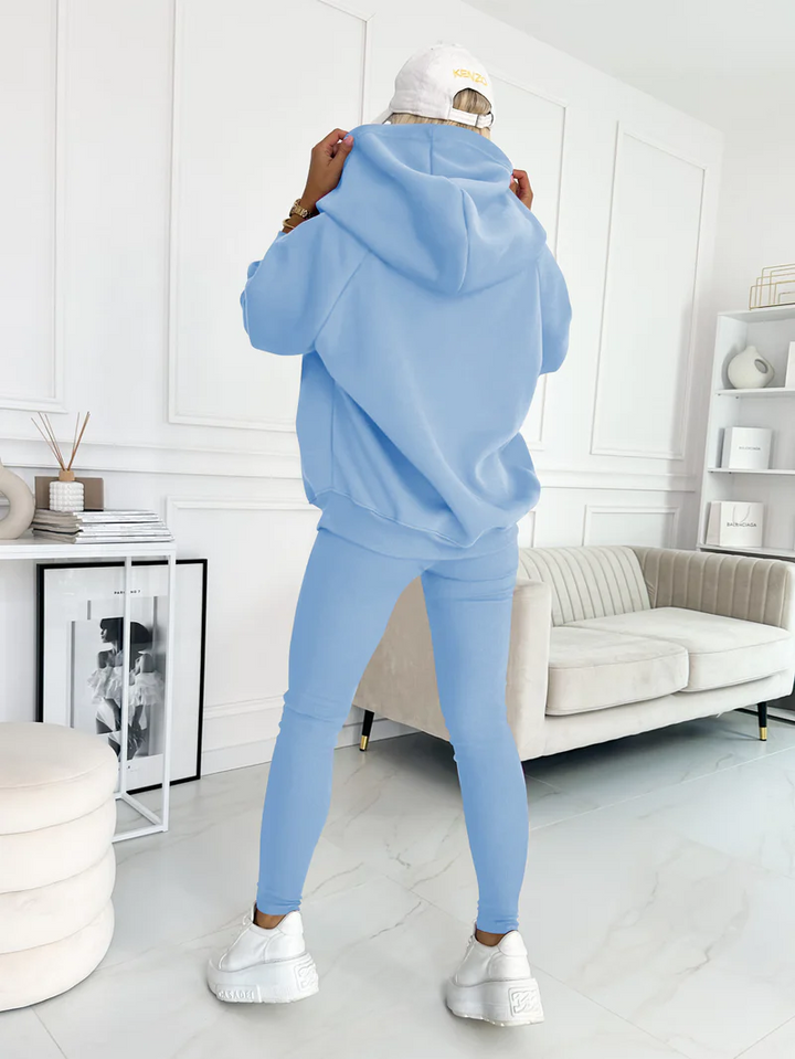 Clevecorner™ Hooded Casual and Comfortable Sweatshirt Suit