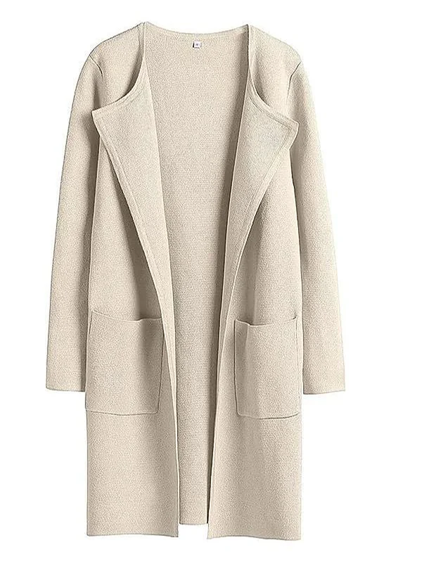 Clevecorner™ Lapel Classy Coatigan
