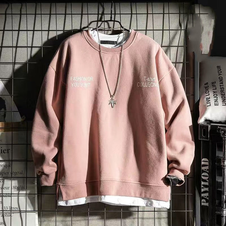 Thickened Fleece Polar Fleece Trend Casual Long-sleeved Blouse Jacket Men