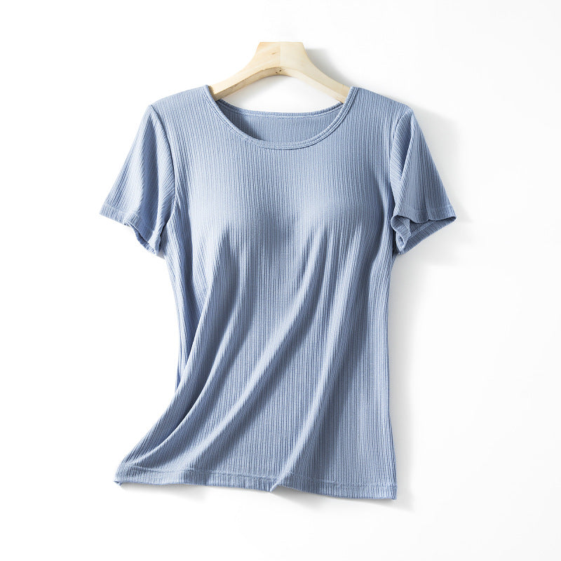 Clevecorner™ Women's Summerdale Loose-Fitting Top with Padded Cups