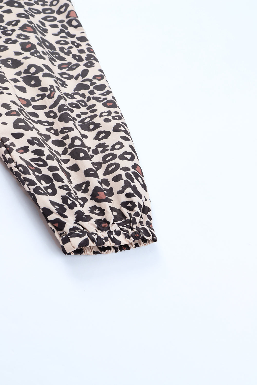 Leopard Plus Size Active Leopard Print Hoodie