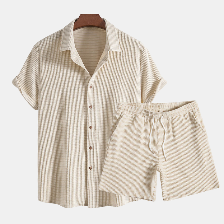 Riviera Waffle Knit Set