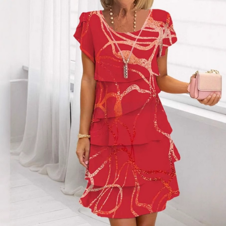 Veronica | Elegant Draped Dress