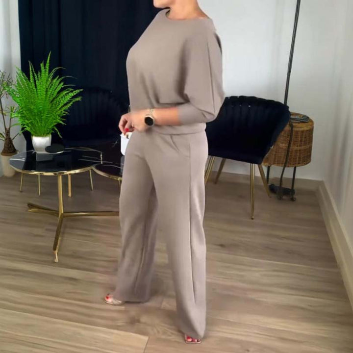 Aurelia Luxe 3-Piece Outfit (Long cardigan, top and pants)