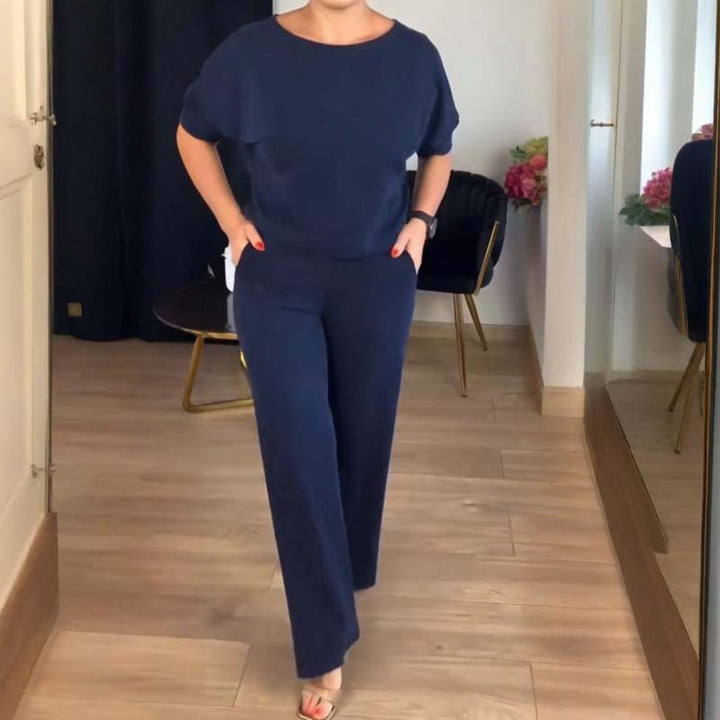 Aurelia Luxe 3-Piece Outfit (Long cardigan, top and pants)
