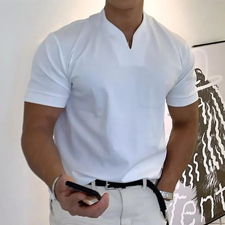 Gentleman Short Sleeve T-Shirt With Pocket