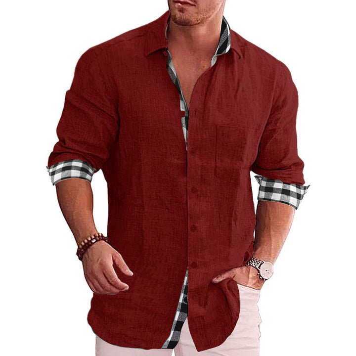 Ultimate Comfort Men's Casual Long Sleeve Shirt