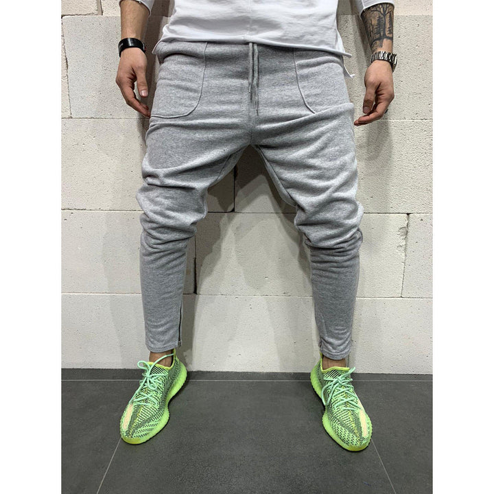 Jogging pocket casual pants