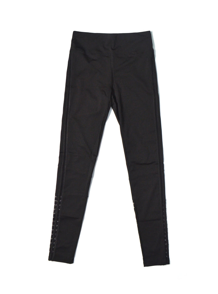 Peach hip fitness nine-point pants