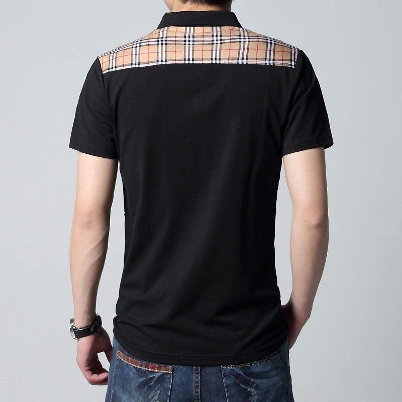 Summer Collar Short Sleeve Cotton Shirt - Clevecorner