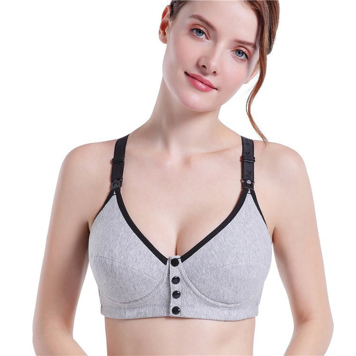 Vest Bra Mould Cup Breastfeeding Underwear - Clevecorner