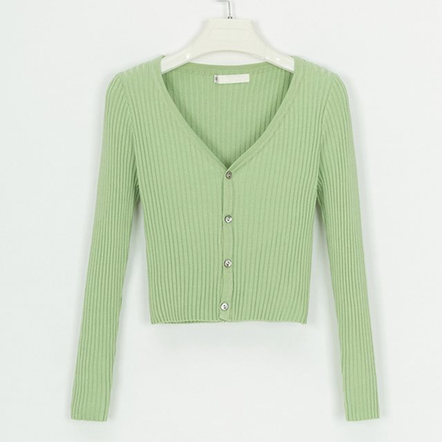sweater cardigan women Slim sweaters - Clevecorner