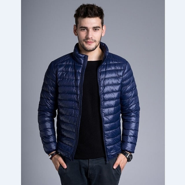 Winter Jacket for Men Jackets Duck Down Coat Outerwear Parka - Clevecorner