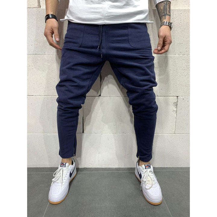 Jogging pocket casual pants