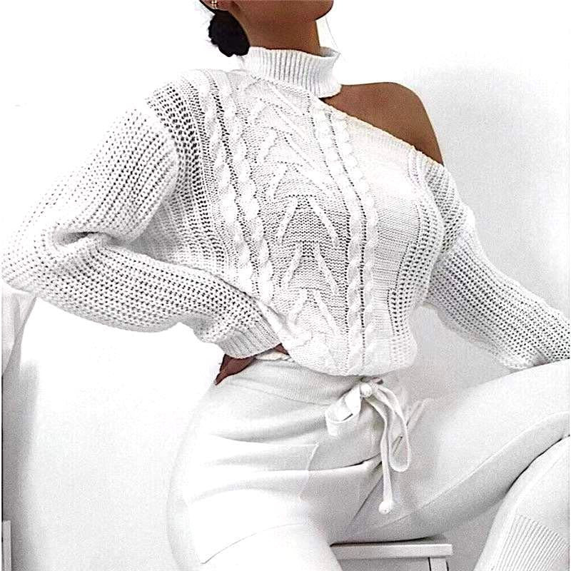Women Sweaters Winter Sweater Ladies Blouse Tops Shirts - Clevecorner