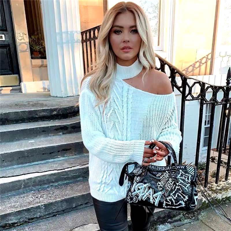 Women Sweaters Winter Sweater Ladies Blouse Tops Shirts - Clevecorner