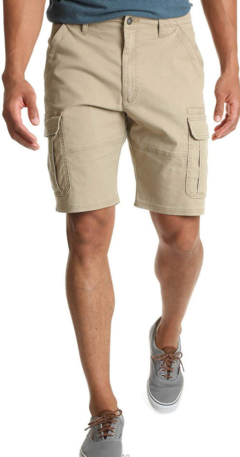 New Products Men's Pocket Casual Workwear Five Points Shorts