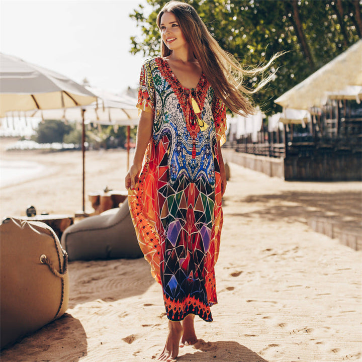 Cover Up Swimwear Women Summer Dress