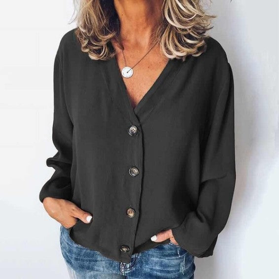 Summer New Cardigan Long-sleeved Chiffon Shirt Women