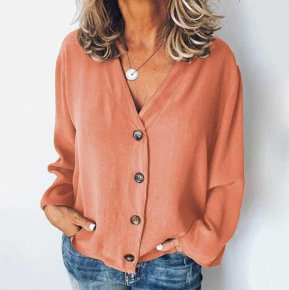Summer New Cardigan Long-sleeved Chiffon Shirt Women