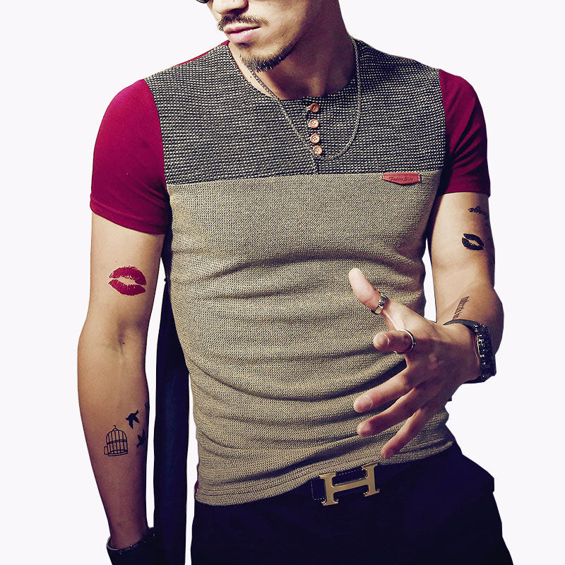 Men's Casual Crew Neck T-shirt