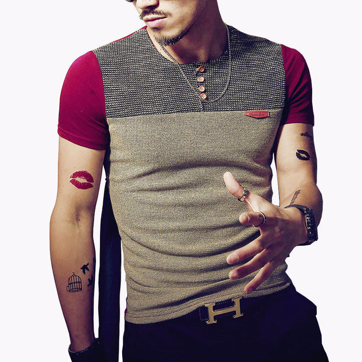 Men's Casual Crew Neck T-shirt